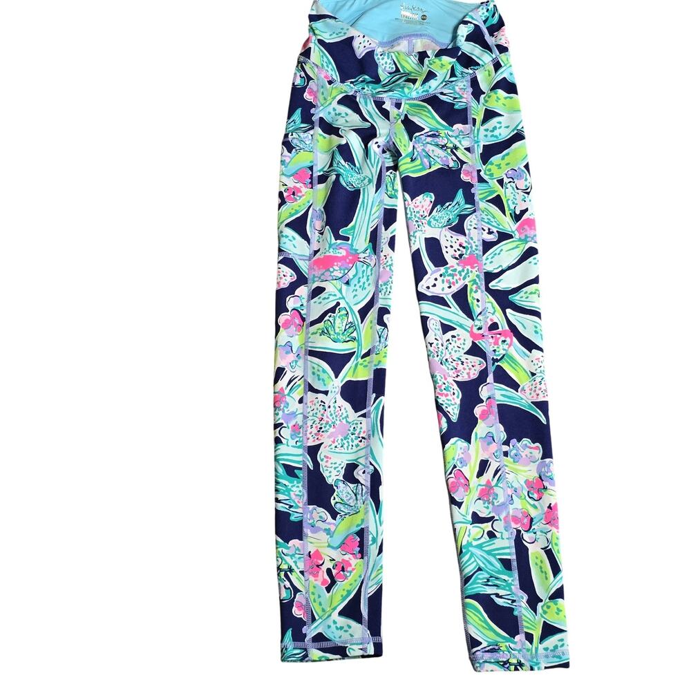 Lilly Pulitzer Luxletic Leggings XXS Womens Floral Print